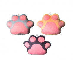 ПОДУШКА ЛАПКА 25 СМ в асс купить оптом и в розницу ПОДУШКА ЛАПКА 25 СМ в асс купить оптом и в розницу на базе игрушек